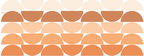 Semi Circle Wall Decals