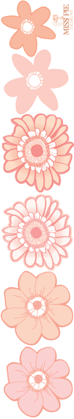 Pastel Vibes wall Decals
