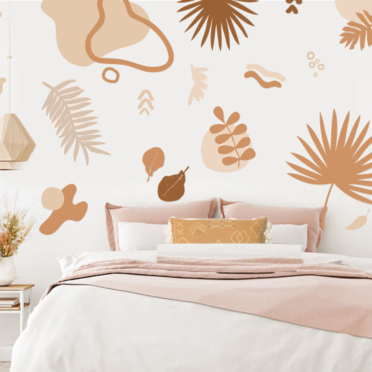 Earthy Leaf Wall decals