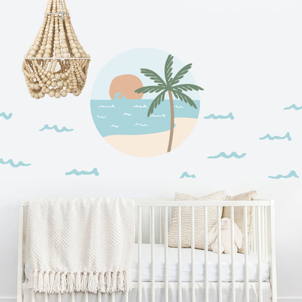 Beachy Wall Decal