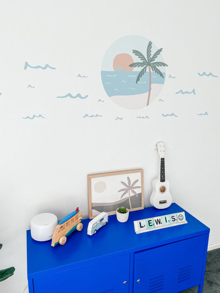 Beachy Wall Decal