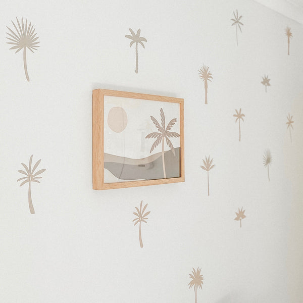 Medium Boho Palm Decals