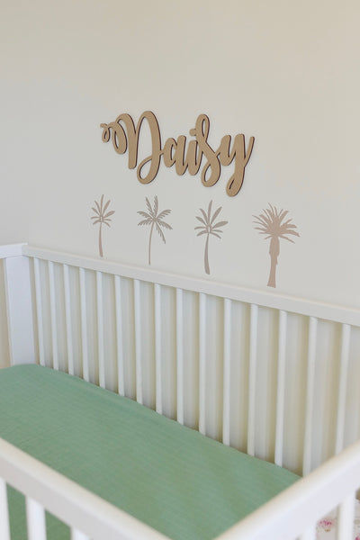 Medium Boho Palm Decals