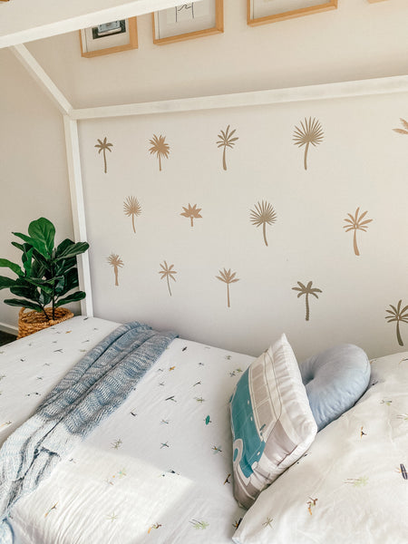 Medium Boho Palm Decals