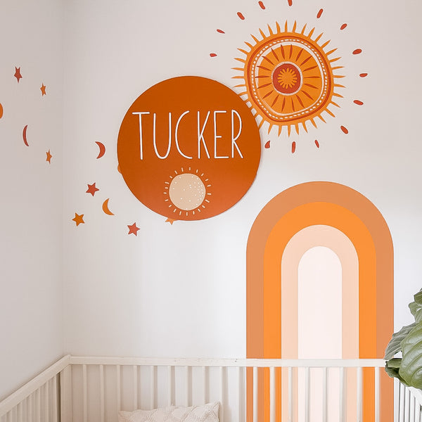 Arch Rainbow Wall Decal