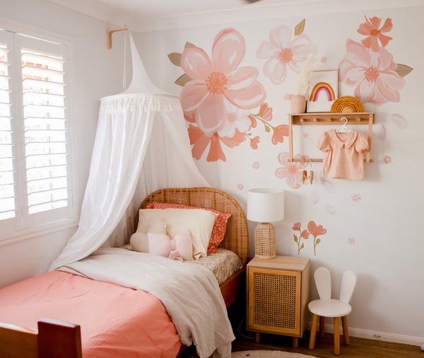 Magnolia flower wall Decals