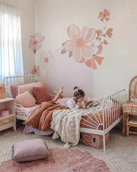 Magnolia flower wall Decals