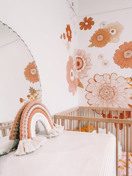 Floral Vibes Decals Medium and Large