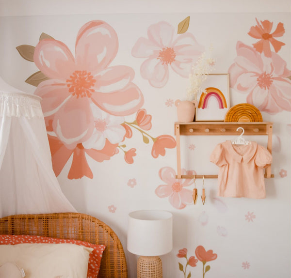 Magnolia flower wall Decals