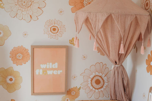 Floral Vibes Decals Medium and Large