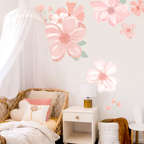 Magnolia flower wall Decals