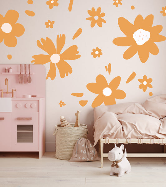 Giant flower Decals