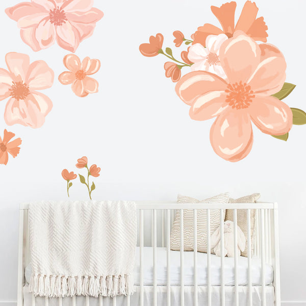 Magnolia flower wall Decals