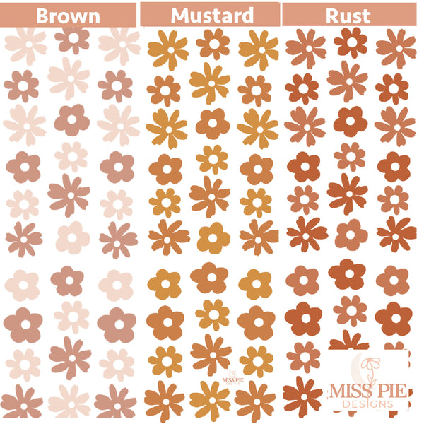 Mini Flower Wall Decal