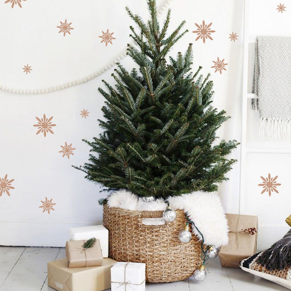 Snowflake Christmas Wall Decals