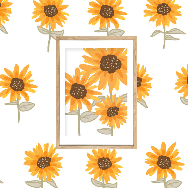 Sunflower Decals