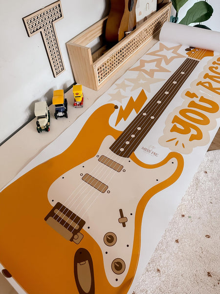 Guitar Wall Decals