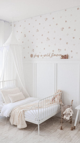 Mini Vintage Flower Decals