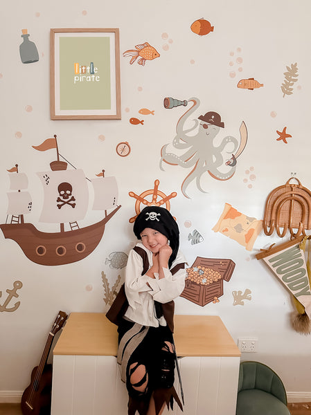 Pirate Wall Decals