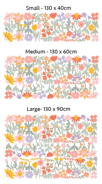 In Bloom Floral Wall Decals
