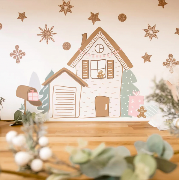 Christmas House Wall Decals