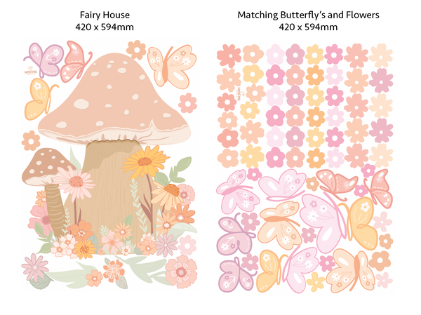 Fairy House Wall Decal