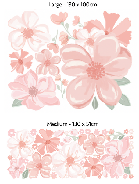 Magnolia flower wall Decals