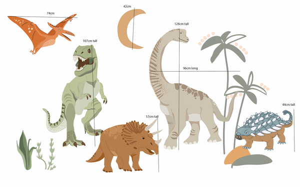 Dinosaur Wall Decals