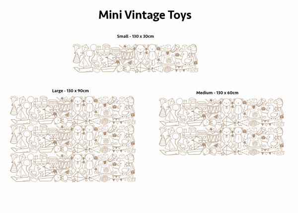 Vintage Toys Wall decals