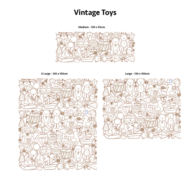 Vintage Toys Wall decals