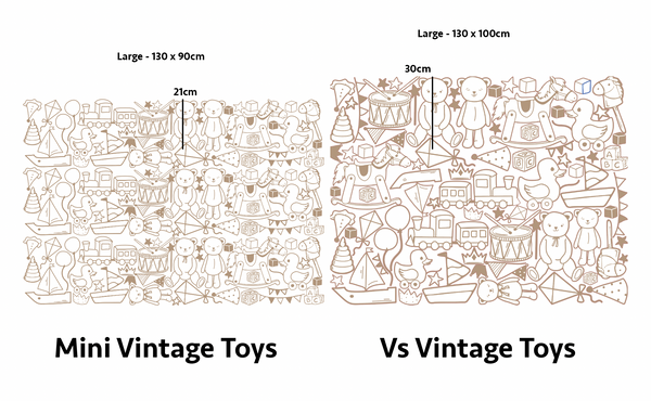 Vintage Toys Wall decals