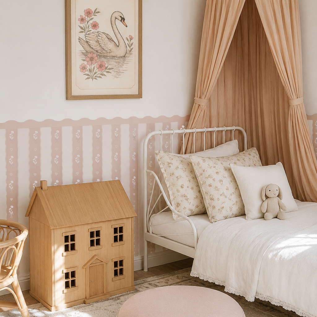 Half Wall Stripe Decals