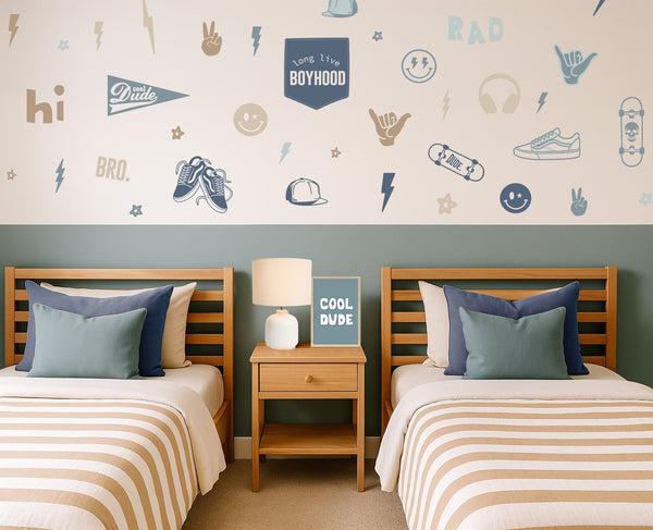 Boyhood Wall Decals