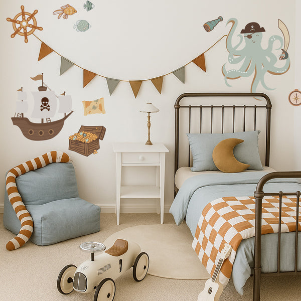 Pirate Wall Decals