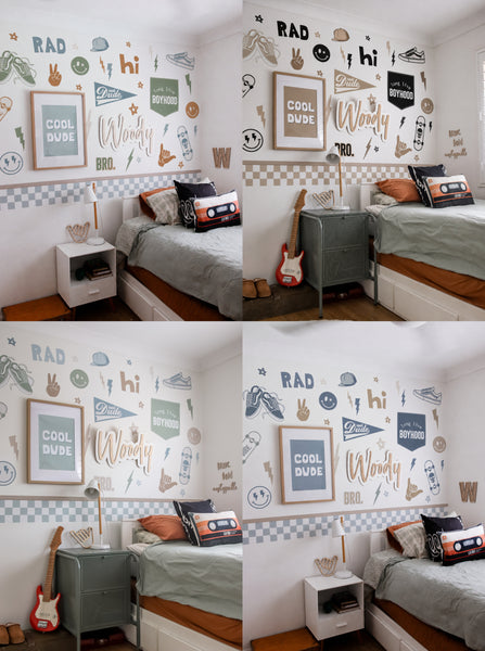Boyhood Wall Decals