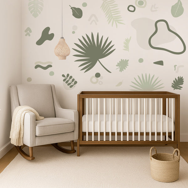 Green Leaves Decals