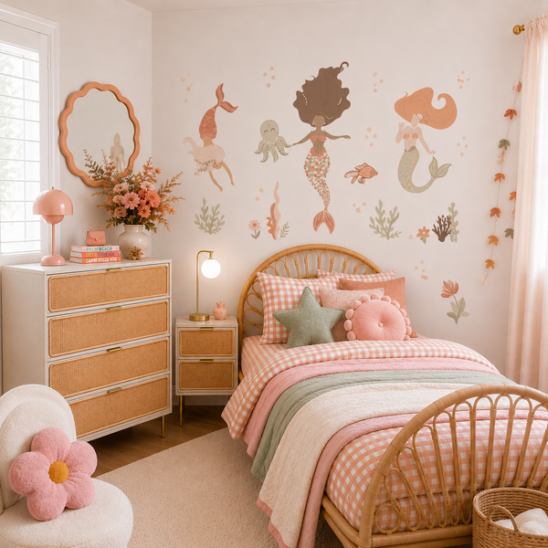 Mermaid Trio Wall Decals