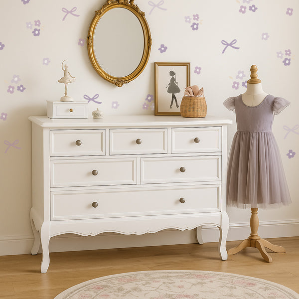 Mini Vintage Flower Decals