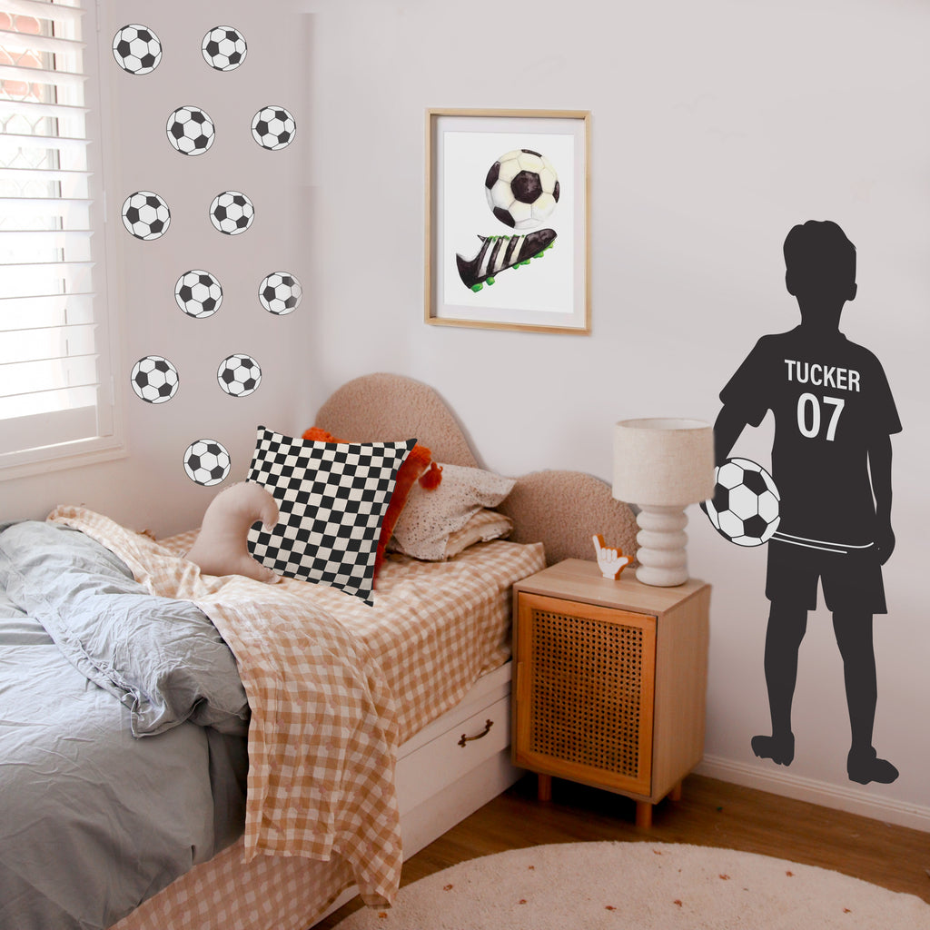Soccer Boy Wall Decal