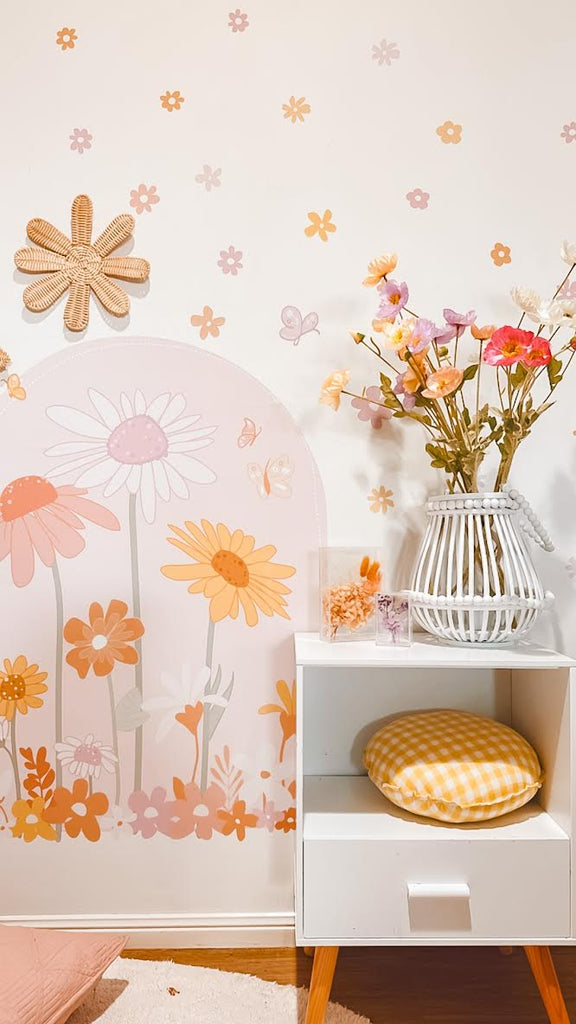 Floral Arch Wall Decals – Miss Pie Designs