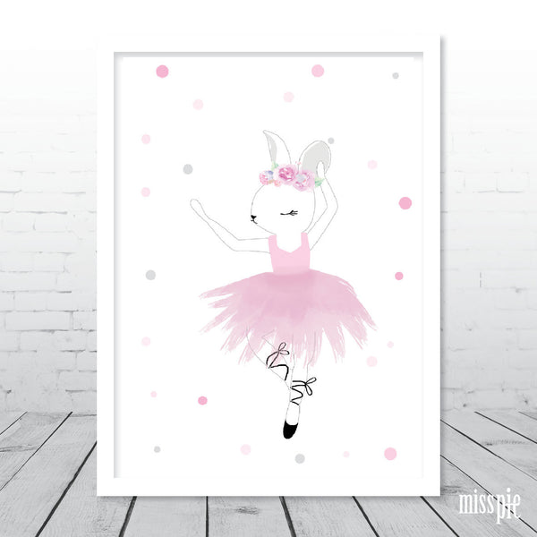 Beautiful Ballerina Print