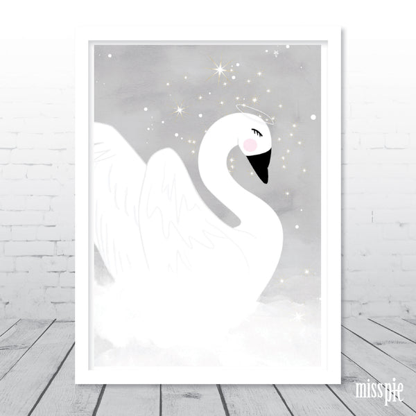 Angel Swan Print