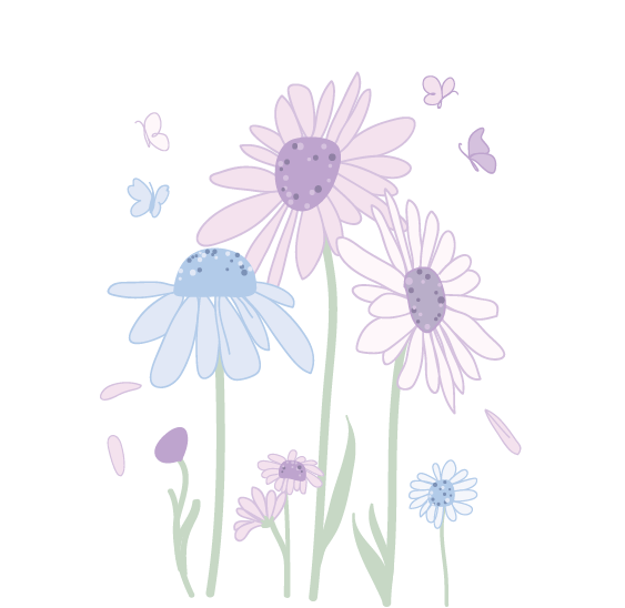 Daisy Decals - Large