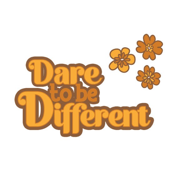 Dare to be different Wall Decal