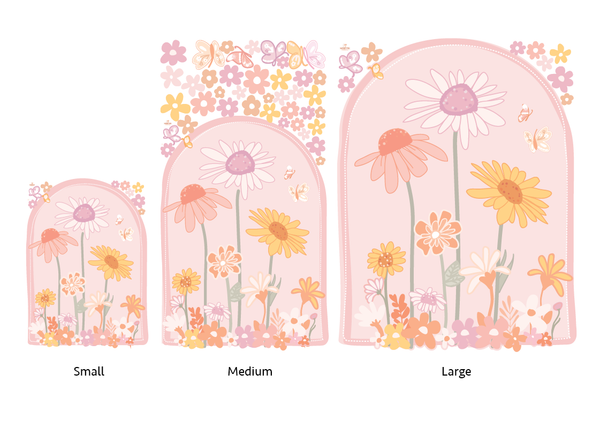Floral Arch Wall Decals