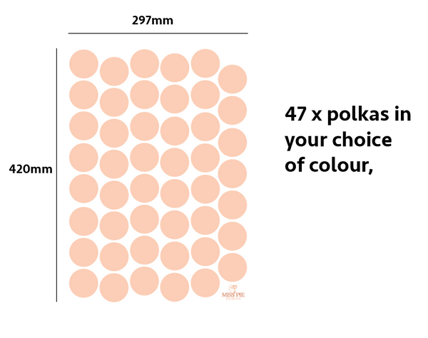 Polkas - Lots of colours