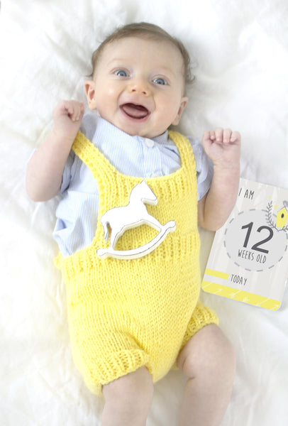 Baby - Yellow Milestone Cards