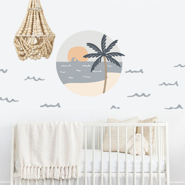 Beachy Wall Decal