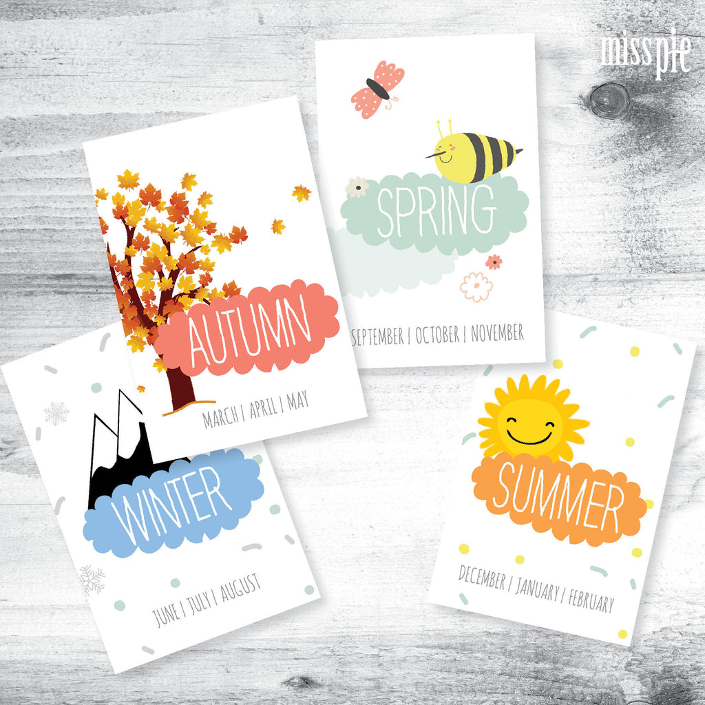 Seasons mini print pack (Pack 10)