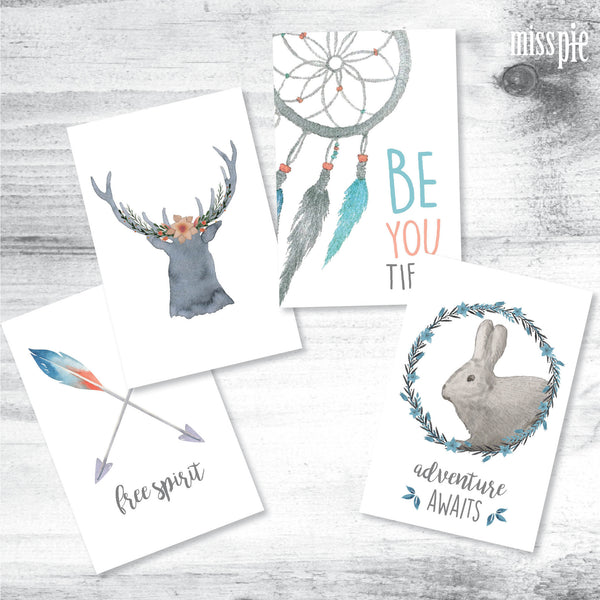 Boho Flat Lay  Print Pack (Pack 1)